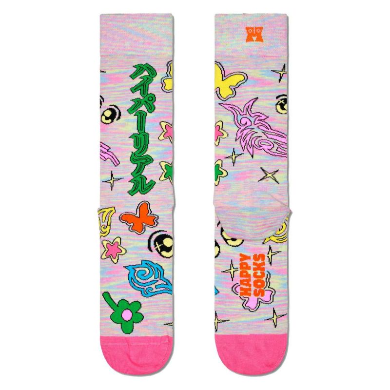 HappySocksハッピーソックスOutOfThisWorld（アウトオブディスワールド)クルー丈ソックスユニセックスメンズ＆レディースプレゼント無料ラッピングギフト10240307