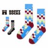 HappySocksハッピーソックスDizzyCheck（ディジーチェック)クルー丈ソックスユニセックスメンズ＆レディースプレゼント無料ラッピングギフト10240315