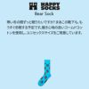 HappySocksハッピーソックスBear(ベアー)クルー丈ソックスユニセックスメンズ＆レディースプレゼント無料ラッピングギフト10240396