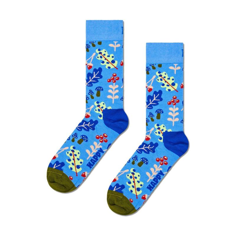 HappySocksハッピーソックスAutumnLeaf(オータムリーフ)クルー丈ソックスユニセックスメンズ＆レディースプレゼント無料ラッピングギフト10240399