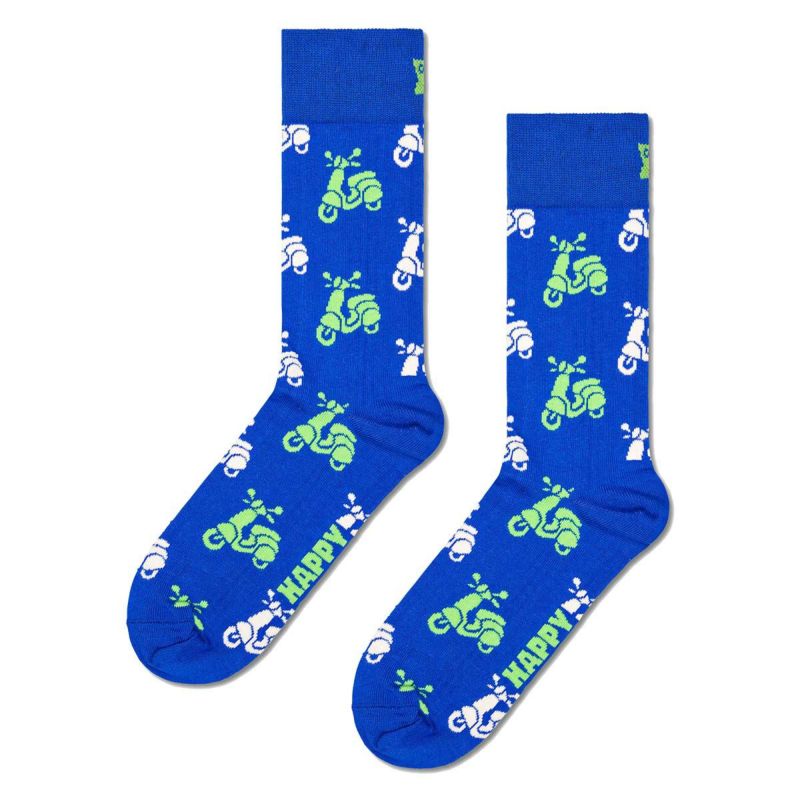 HappySocksハッピーソックスVespa(ベスパ)クルー丈ソックスユニセックスメンズ＆レディースプレゼント無料ラッピングギフト10240401