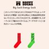 HappySocksハッピーソックスBigSockEnergySneaker（ビッグソックエナジー)スポーツソックスユニセックスメンズ＆レディースプレゼント無料ラッピングギフト10240385