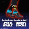 【Limited】HappySocksハッピーソックス×StarWars（スターウォーズ）Stormtrooper（ストームトルーパー）クルー丈ソックスユニセックスメンズ＆レディースプレゼント無料ラッピングギフト14240043