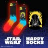 【Limited】HappySocksハッピーソックス×StarWars（スターウォーズ）DarthVader（ダースベイダー）クルー丈ソックスユニセックスメンズ＆レディースプレゼント無料ラッピングギフト14240044