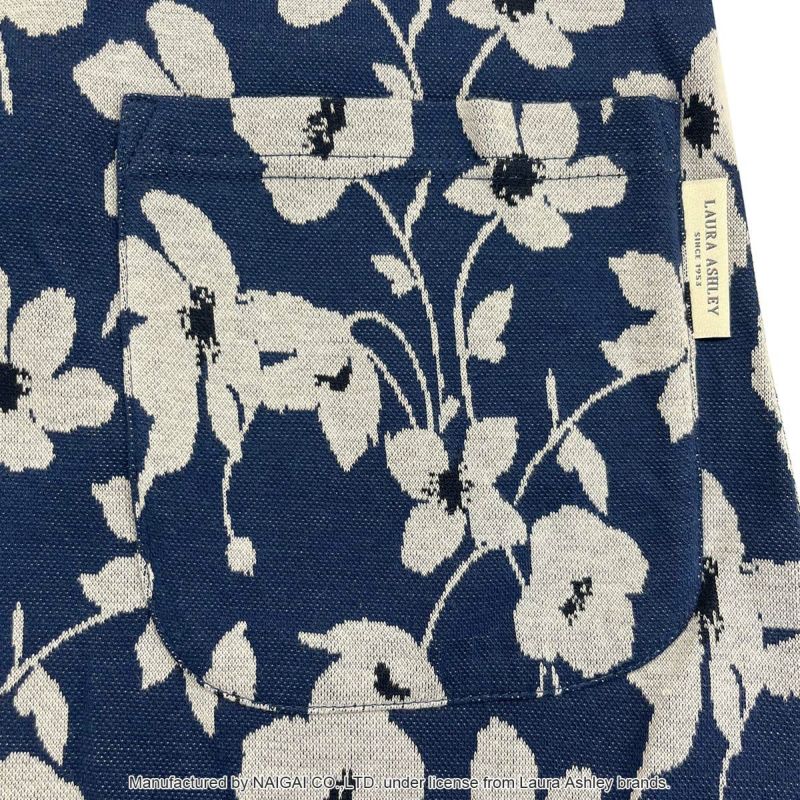 ☆Laura Ashley シモーヌ柄 エプロンチュニック 割烹着 70283029