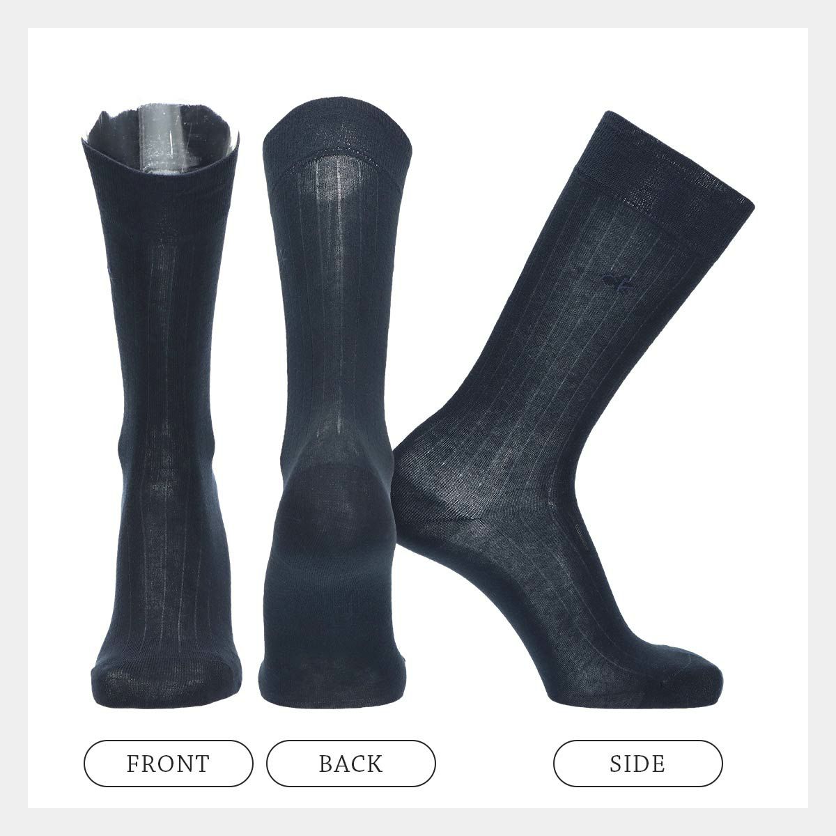 【送料無料】男性プレゼント手提げ紙袋付きCalvinKleinカルバン・クラインオールシーズン用ビジネスブランド靴下3足セットリブ編み抗菌防臭クルー丈メンズソックス箱入りギフトセット贈答92592023（CK-30ec-RB）giftset