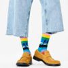 【ポイント20倍】HappySocksハッピーソックス【Limited】HappySocks×TheBeatles(ザ・ビートルズ)LEGENDCROSSING（レジェンドクロッシング）クルー丈ソックス靴下ユニセックスメンズ＆レディスプレゼント贈答ギフト1A417019