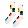 ハッピーソックス【Limited】HappySocks×Beatles(ビートルズ)BeatlesSilhouettes（ビートルズシルエット）クルー丈ソックス靴下ユニセックスメンズ＆レディスプレゼント無料ラッピングギフト14221017