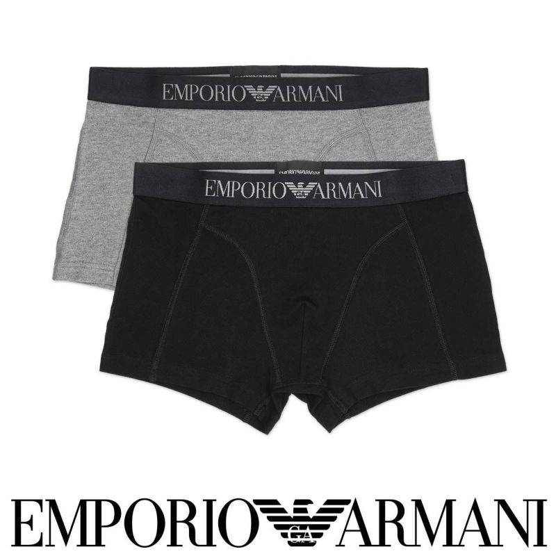 EMPORIOARMANIエンポリオアルマーニSTRETCHPIQUETストレッチピケボクサーパンツ前閉じEUサイズメンズ男性プレゼントギフト無料ラッピングブランドアンダーウェア54095319