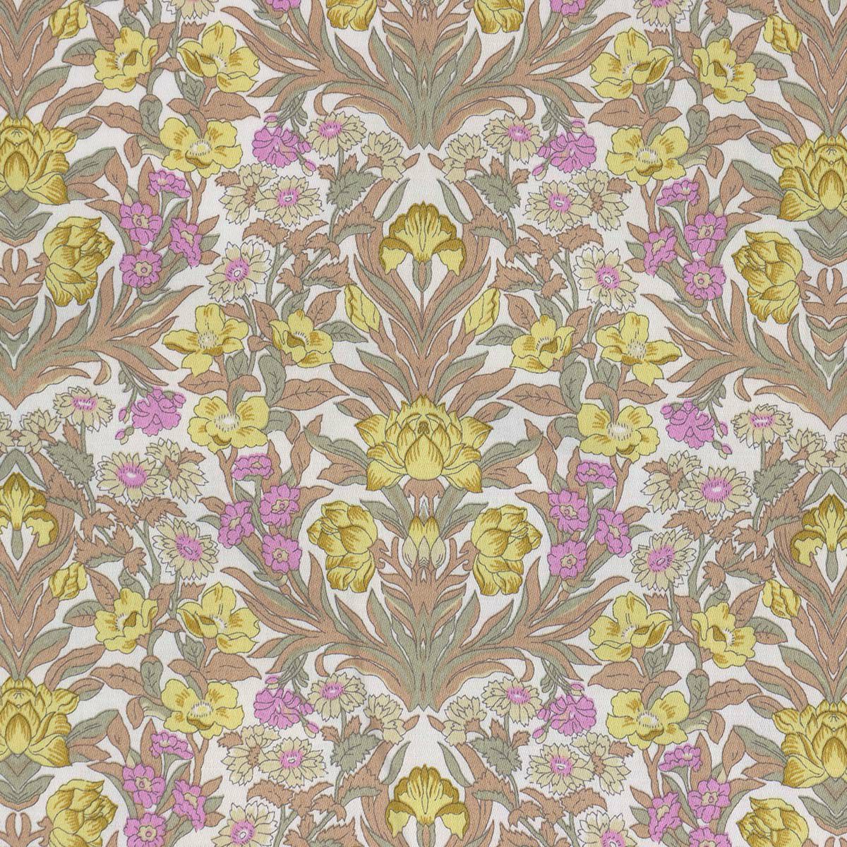 LICIEリッシーLIBERTYリバティプリントSeaGrassシーグラス綿100%40サテン前ボタン割烹着かっぽう着カッポースモックエプロンレディースギフトプレゼント70554023