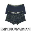 【2枚セット】EMPORIOARMANIエンポリオアルマーニSPARKRINGSTARSTRUNKスパークリングスター前閉じボクサーパンツEUサイズメンズ下着男性紳士アンダーウェアプレゼントギフト54095960