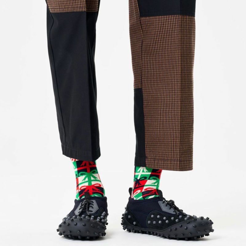 HappySocksハッピーソックスMultiColorGiftSock(マルチカラーギフト)クルー丈ソックスユニセックスメンズ＆レディースプレゼント無料ラッピングギフト10240382