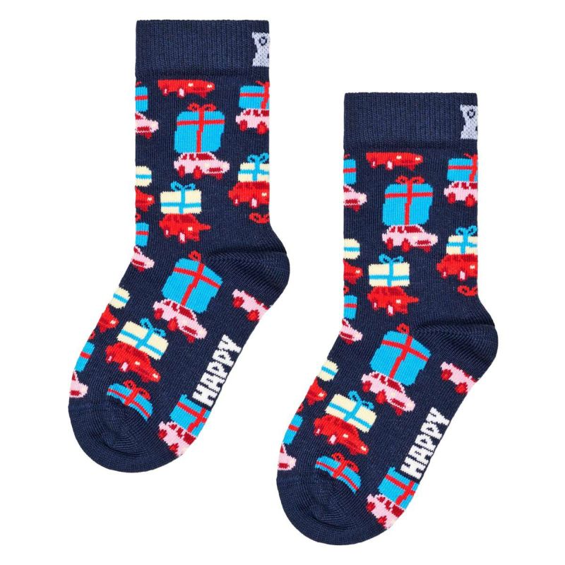 HappySocksハッピーソックスKidsHolidayShoppingSock(キッズホリデーショッピング)kidssock子供クルー丈ソックス靴下KIDSジュニアキッズ12240097