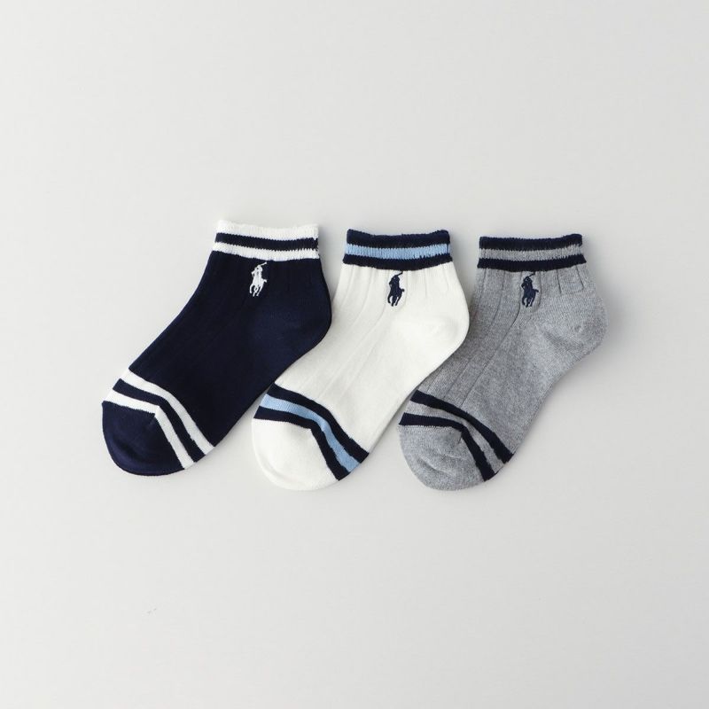 SANDY　Nodress ソックスホワイト ニューバランス（new balance）（キッズ）ジュニア ショート