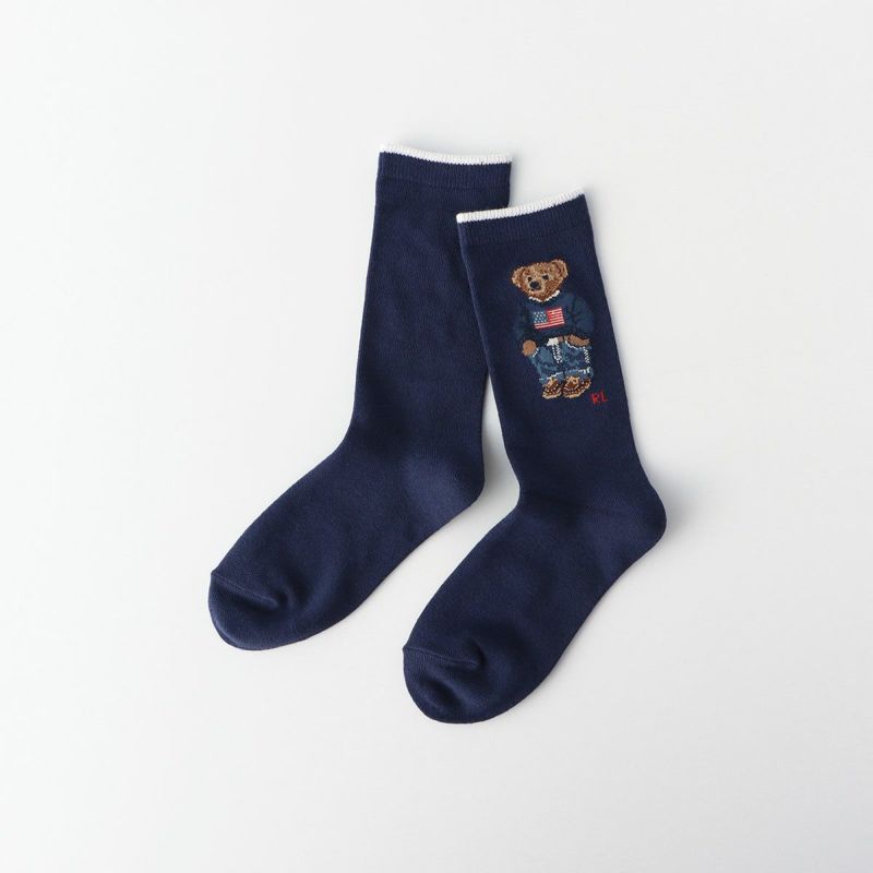 POLO RALPH LAUREN オーガニックコットン混 デニムベア ポロベア