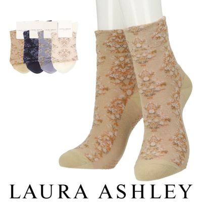 ルウェラ柄 ソックス （ソックス）｜LAURA ASHLEY / ローラ