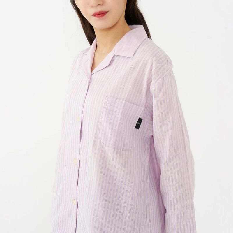新品ランバンコレクションLANVIN 婦人パジャマ　リラクシングウエア Lサイズ LANVIN COLLECTION パジャマ上下セット M Lサイズ シルケット