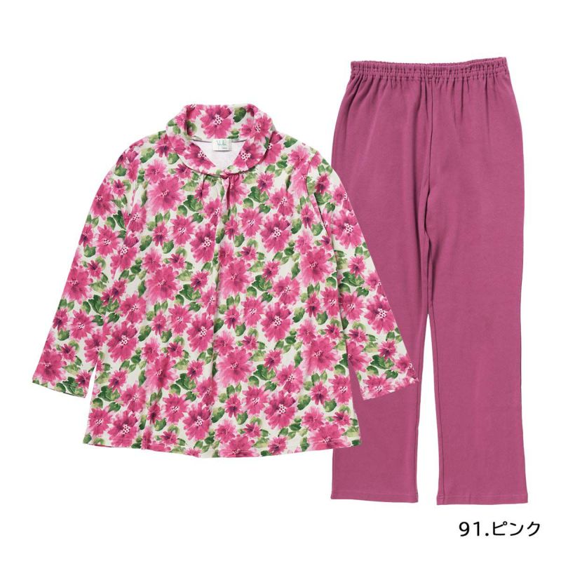 【新品】Sybilla シビラ リップル パジャマ 上下セット ( ピンク ) 新品】Sybilla シビラ リップル パジャマ 上下セット ( ピンク
