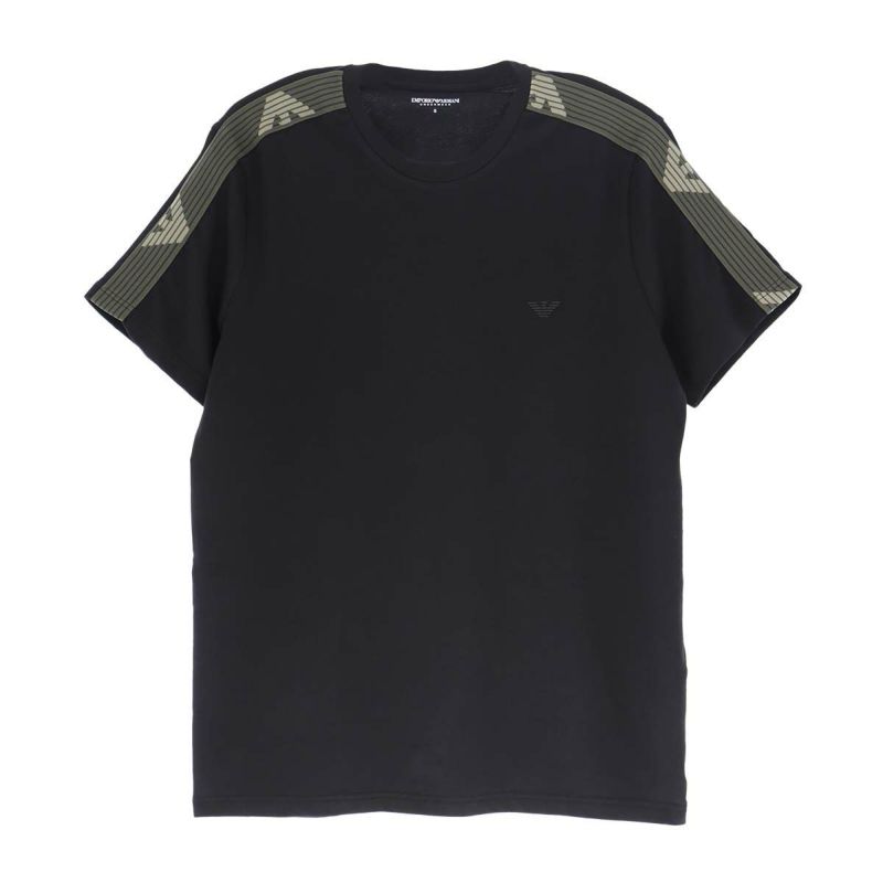 【新作】EMPORIO ARMANI メンズ 半袖Tシャツ EMPORIO ARMANI (エンポリオアルマーニ) 胸ロゴ クルーネック