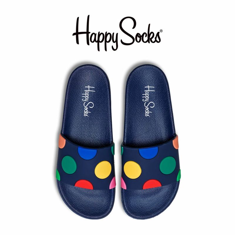 HappySocksハッピーソックスSliderDot（ドット）スライダーラバーサンダル15232002