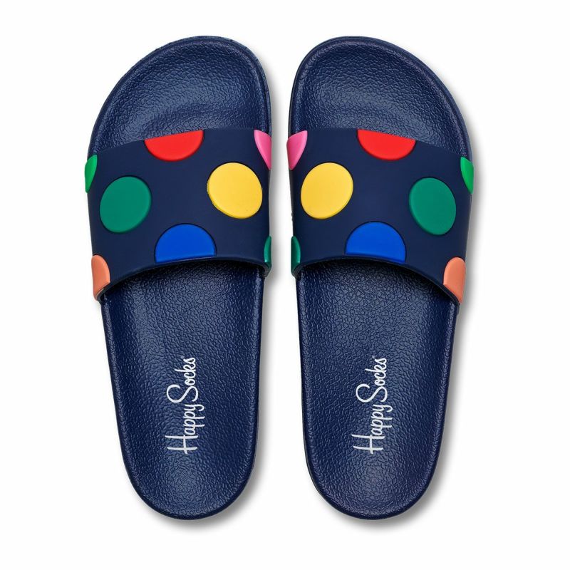 HappySocksハッピーソックスSliderDot（ドット）スライダーラバーサンダル15232002