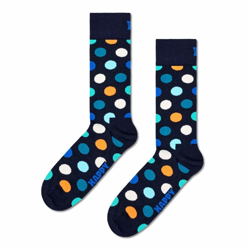 【4足セット】HappySocksハッピーソックスMulti-Color（マルチカラー）クルー丈ソックス靴下ユニセックスメンズ＆レディースプレゼント無料ラッピングギフト10203515