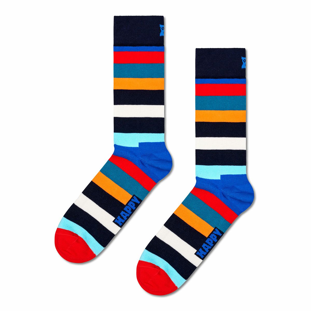 【4足セット】HappySocksハッピーソックスMulti-Color（マルチカラー）クルー丈ソックス靴下ユニセックスメンズ＆レディースプレゼント無料ラッピングギフト10203515