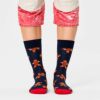 HappySocksハッピーソックスGingerbreadMan（ジンジャーブレッドマン）クルー丈ソックス靴下ユニセックスメンズ＆レディースプレゼント無料ラッピングギフト10231058