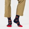 HappySocksハッピーソックスGingerbreadMan（ジンジャーブレッドマン）クルー丈ソックス靴下ユニセックスメンズ＆レディースプレゼント無料ラッピングギフト10231058