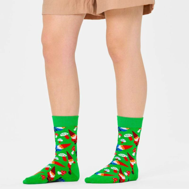HappySocksハッピーソックスChristmasGnome（クリスマスノーム）クルー丈ソックス靴下ユニセックスメンズ＆レディースプレゼント無料ラッピングギフト10231154
