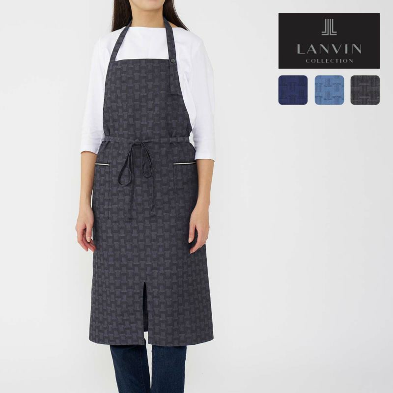 LANVIN COLLECTION JLモノグラム柄 ジャガード 前結び ロング