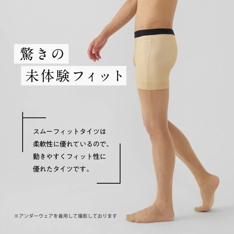新品未使用　ナイガイ　NAIGAI　メンズ　パンスト　ウォームアップ　タイツ ナイガイ 男の防寒 メンズストッキング 静電・消臭加工 【20