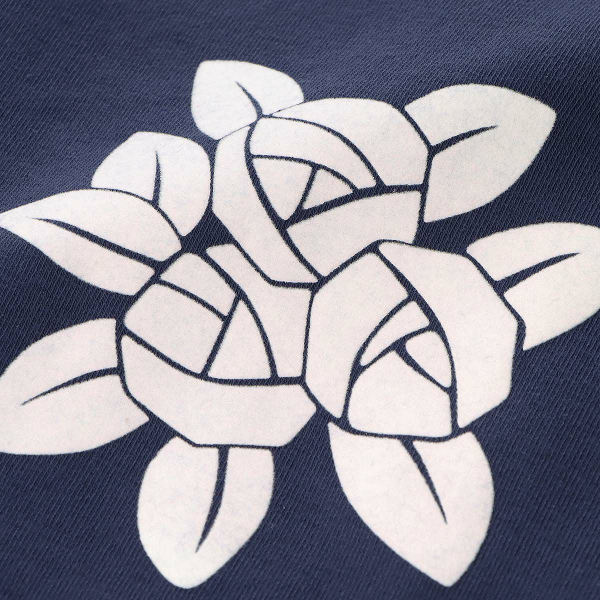 LANVIN COLLECTION ランバン コレクション 裏起毛 ポリエステル100％ 後ろボタン 背付き フェリシテローズ柄 セツキ エプロン レディース 70044018