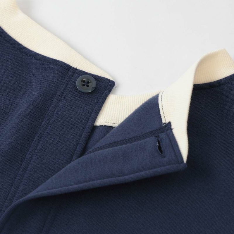 LANVIN COLLECTION ランバン コレクション 裏起毛 ポリエステル100％ 後ボタン 割烹着 フェリシテローズ柄 かっぽう着 カッポー スモック エプロン レディース 70044019