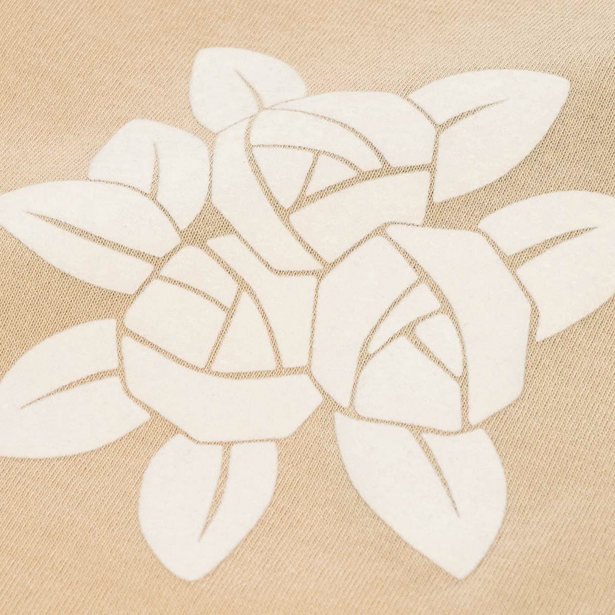 LANVIN COLLECTION ランバン コレクション 裏起毛 ポリエステル100％ 後ボタン 割烹着 フェリシテローズ柄 かっぽう着 カッポー スモック エプロン レディース 70044019