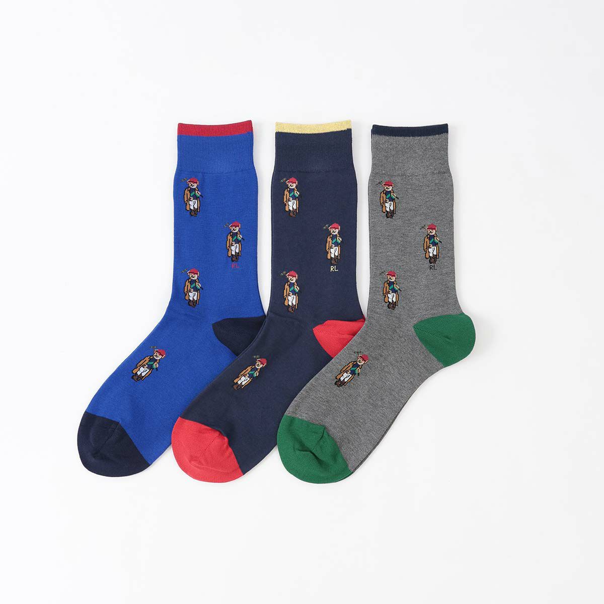 POLO RALPH LAUREN ALL OVERシーズンベア ポロベア 25cm丈 クルー丈